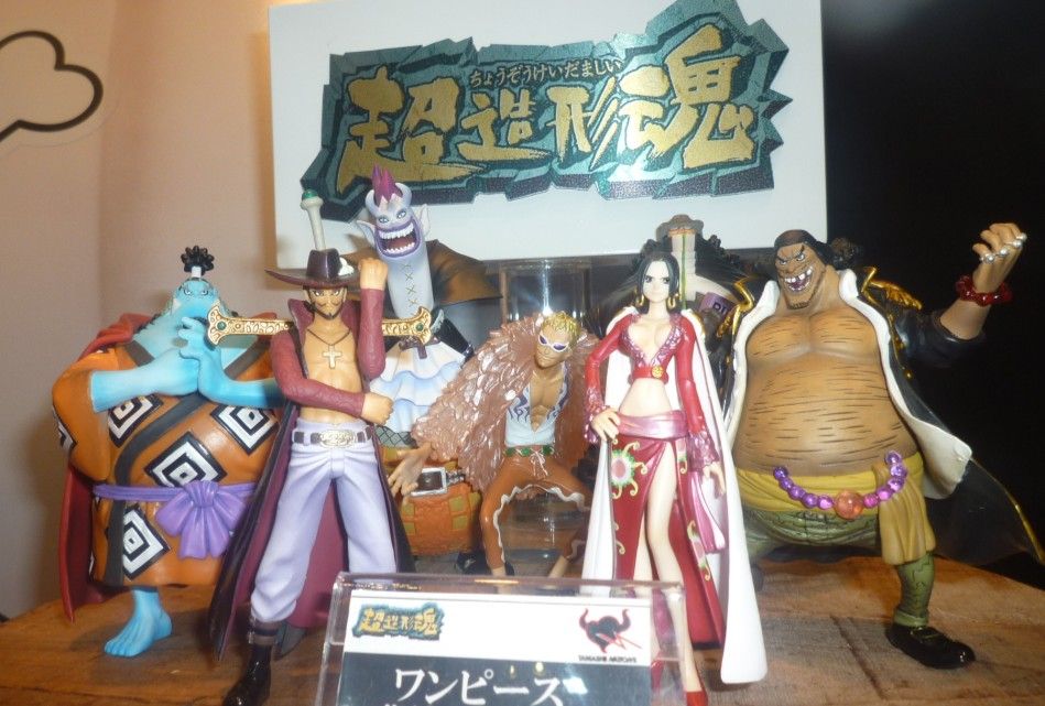 超造形魂ワンピース 集結 王下七武海 配置レビュー チョッパーマニア ワンピースフィギュア情報