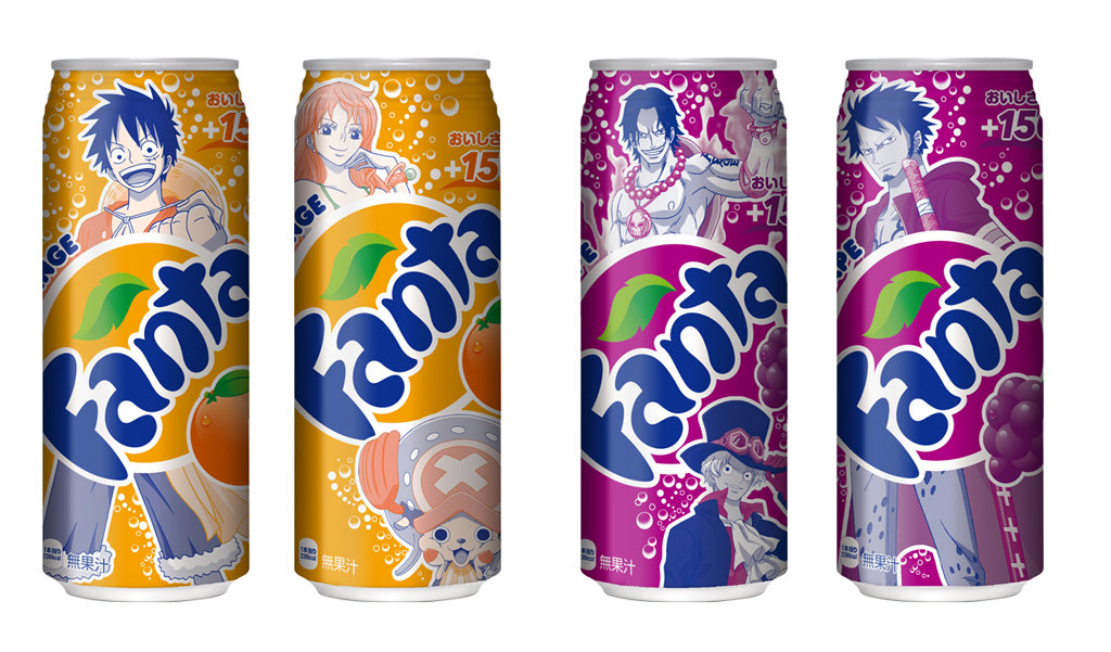 7月6日発売 ファンタ ワンピース限定デザイン缶第1弾 ルフィ ナミ チョッパー エース サボ ロー チョッパーマニア ワンピースフィギュア情報