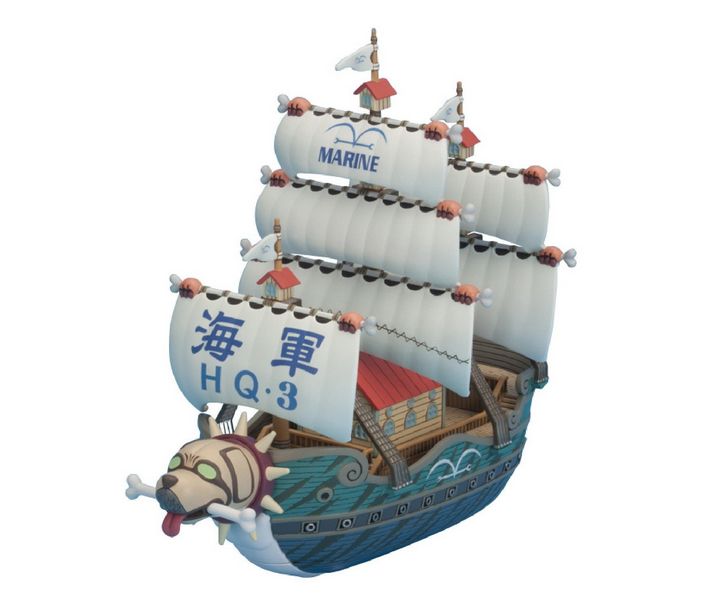 ワンピース 偉大なる船 グランドシップ コレクション ガープの軍艦 プラモデル 予約 チョッパーマニア ワンピースフィギュア情報