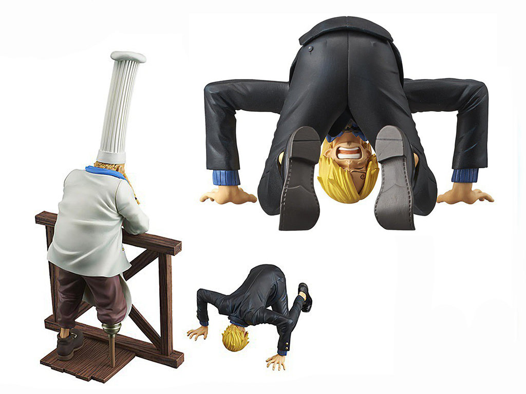 ワンピース DRAMATIC SHOWCASE 第6シーズン サンジ&ゼフ　2体 BANPRESTO ワンピース フィギュア サンジ ゼフ DRAMATIC