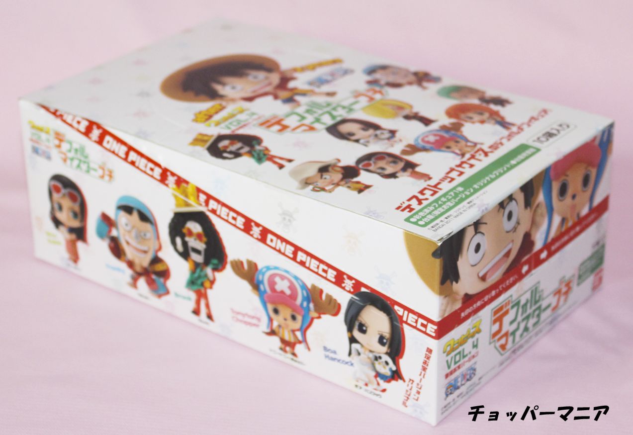 セブンイレブン限定 ディフォルマイスタープチ ワンピースvol 4 限定お宝バージョン 配置レポート チョッパーマニア ワンピースフィギュア情報