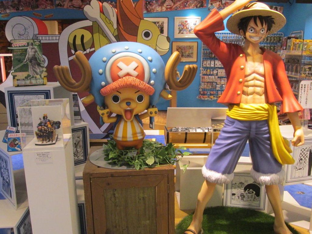 尾田栄一郎先生描き下ろし ONEPIECE展キービジュアルフィギュア [展示