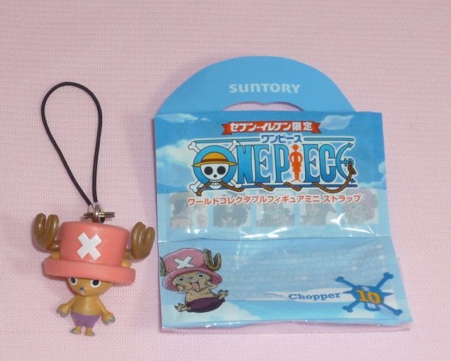 セブンイレブン限定 ワンピースワールドコレクタブルフィギュアミニストラップ付きドリンク チョッパーマニア ワンピースフィギュア情報
