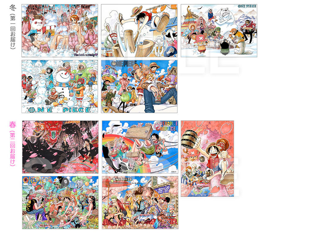 One Piece連載周年記念 フルカラーアートボード 全種発売 チョッパーマニア ワンピースフィギュア情報