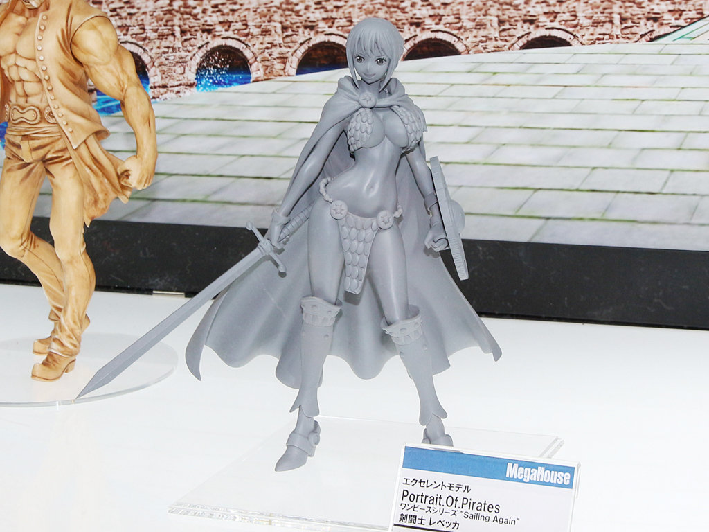 Pop Sailing Again 剣闘士 レベッカ 14年発売予定 チョッパーマニア ワンピースフィギュア情報