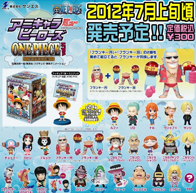 アニキャラヒーローズ ワンピース Vol.11 新世界突入編 [予約] : チョッパーマニア ワンピースフィギュア情報