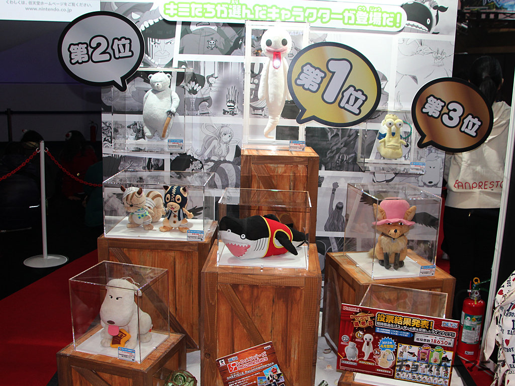 ジャンプフェスタ13 バンプレストブース ワンピースプライズフィギュア画像レポート チョッパーマニア ワンピースフィギュア情報