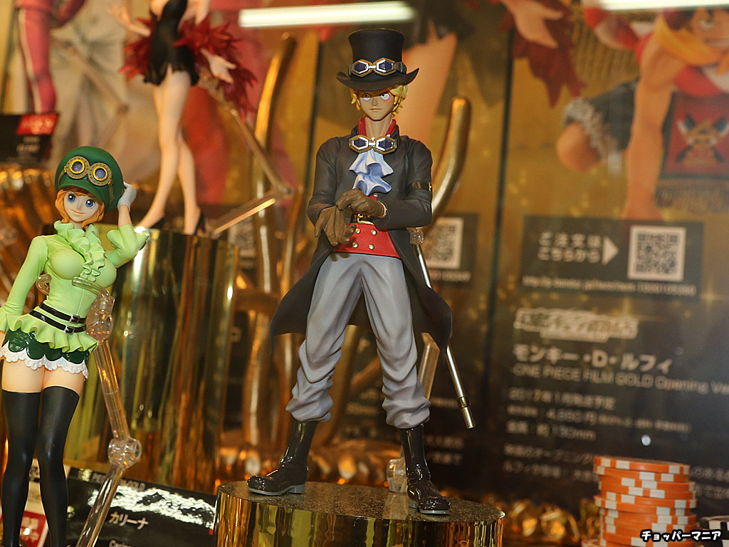 フィギュアーツzero サボ One Piece Film Gold Ver 参考展示 チョッパーマニア ワンピースフィギュア情報