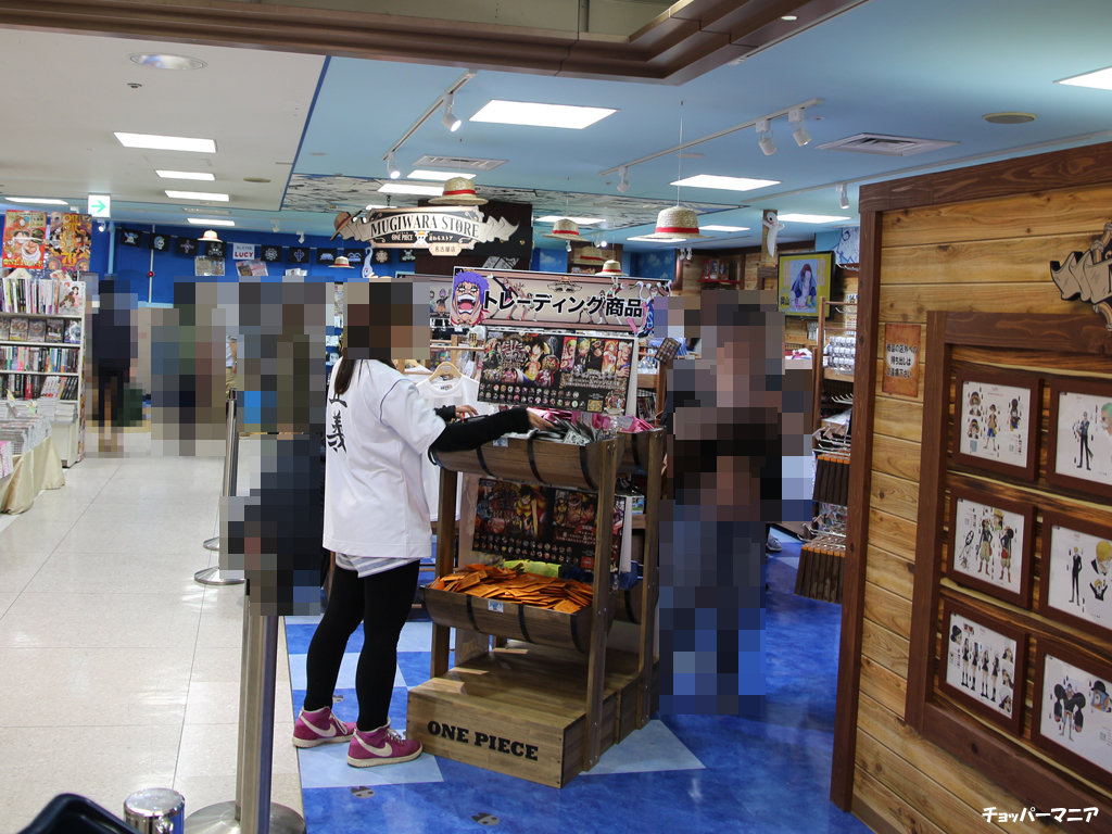 麦わらストア名古屋 店内レポート チョッパーマニア ワンピースフィギュア情報