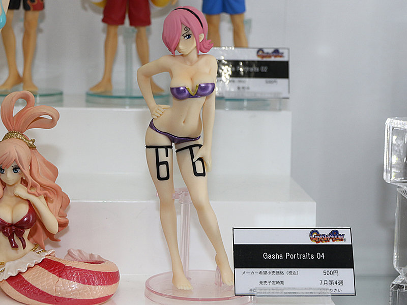 7月31日発売 ONE PIECE Gasha Portraits 04 しらほし姫 カリファ