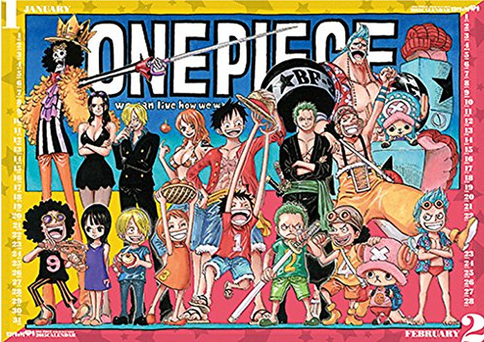 One Piece コミックカレンダー15 卓上型 壁掛け型 14年11月21日発売 チョッパーマニア ワンピースフィギュア情報