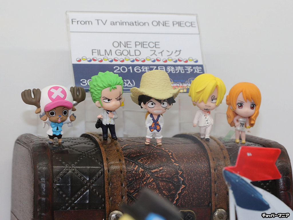 7月発売 ワンピーススイング One Piece Film Gold チョッパーマニア ワンピースフィギュア情報