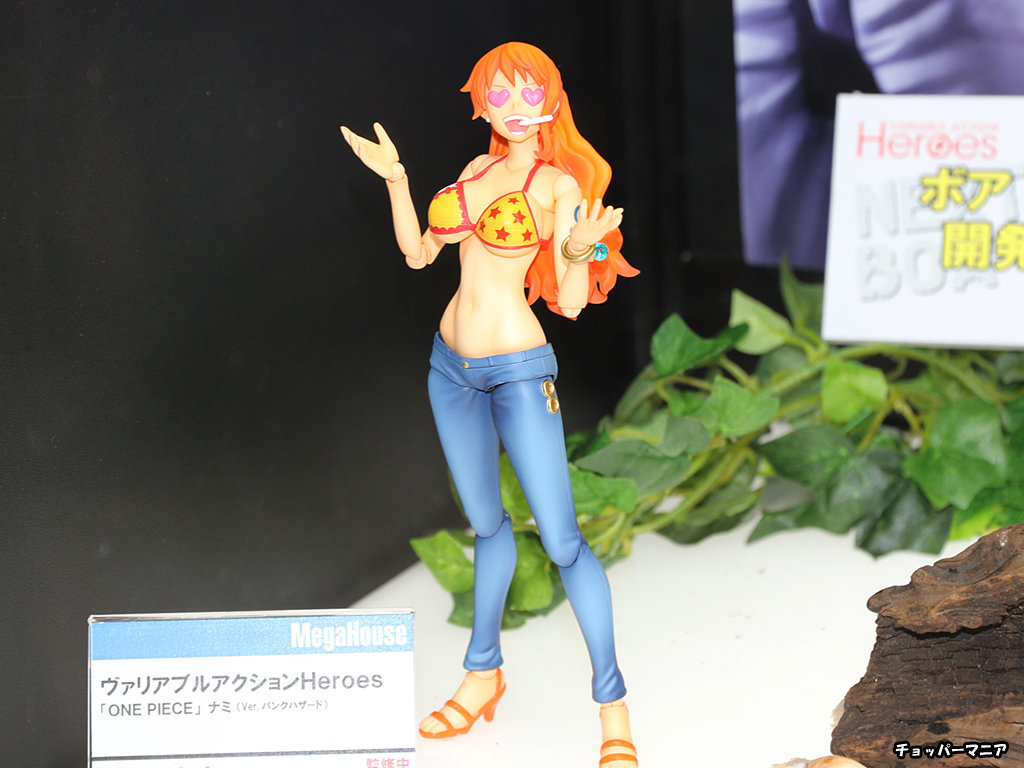 ヴァリアブルアクションヒーローズ ナミ(Ver.パンクハザード） ヴァリアブルアクション Heroes ナミ Ver.パンクハザード 発売