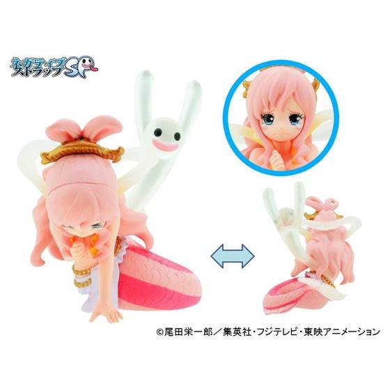 プレミアムバンダイ限定 One Piece ネガティブストラップspセット しらほし姫 ルフィ ブルック ボン クレー 全4種セット 14年9月発送 チョッパーマニア ワンピースフィギュア情報