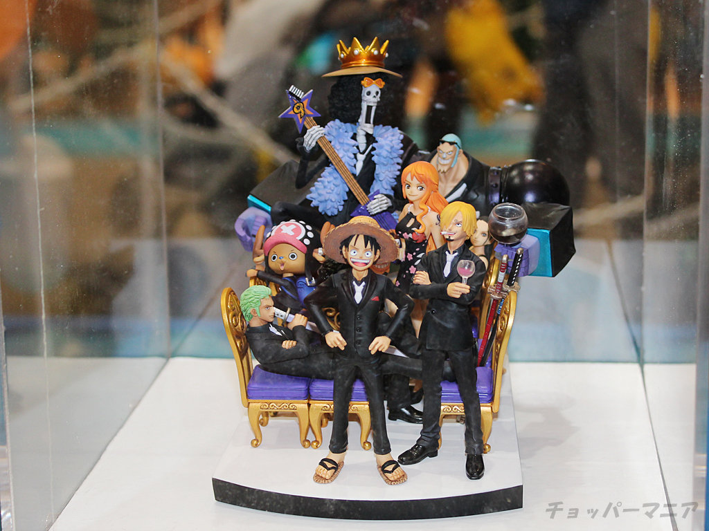 尾田栄一郎先生描き下ろし ONEPIECE展キービジュアルフィギュア [展示