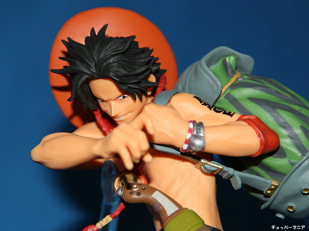 フィギュアレビュー ワンピース Scultures Big 造形王頂上決戦4 Vol 7 エース チョッパーマニア ワンピースフィギュア情報