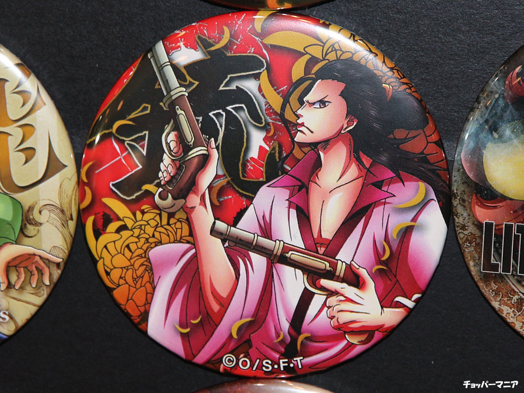 マリンフォード編が登場！ ワンピース輩缶バッジ第6弾 FIRE 麦わら