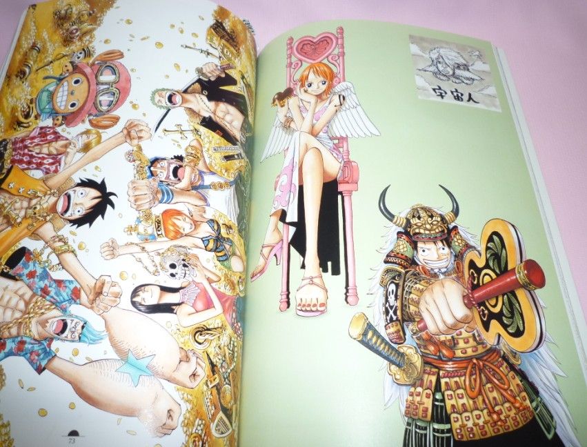 尾田栄一郎画集 カラーウォーク5シャーク レビュー チョッパーマニア ワンピースフィギュア情報