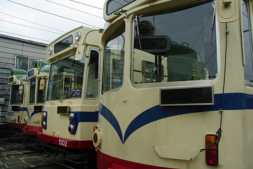土佐電気鉄道 桟橋車庫 土佐電気鉄道 桟橋車庫