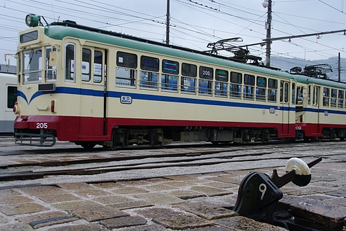 土佐電気鉄道 桟橋車庫 土佐電気鉄道 桟橋車庫