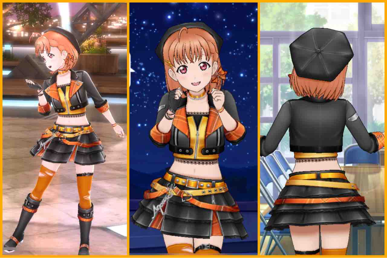 ミライ トライ スリワン衣装良き ラブライブスクスタ Taztale タズ テイル