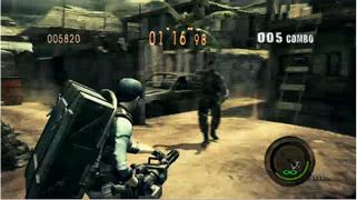 バイオハザード5 体術を変更&その他改造