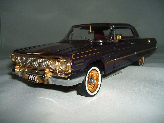 ☆激レア絶版*フランクリンミント*1/24*1963 Chevy Impala Low Rider