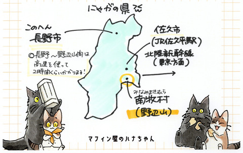 長野地図