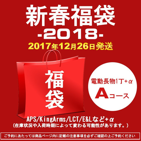 HTGミリタリー福袋 Aコース 電動長物1丁+α