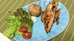 ささみの照り焼き