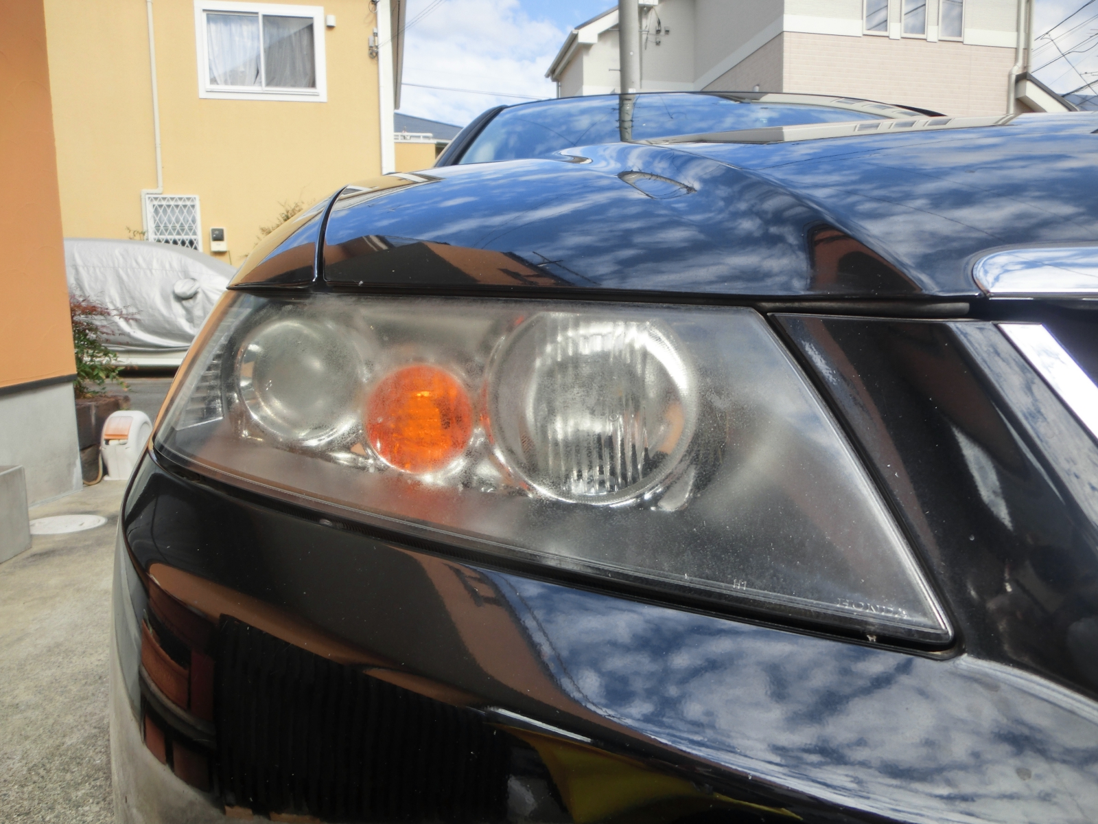 プレクサスでヘッドライトを磨いてみた 気ままに くねくねつるつる