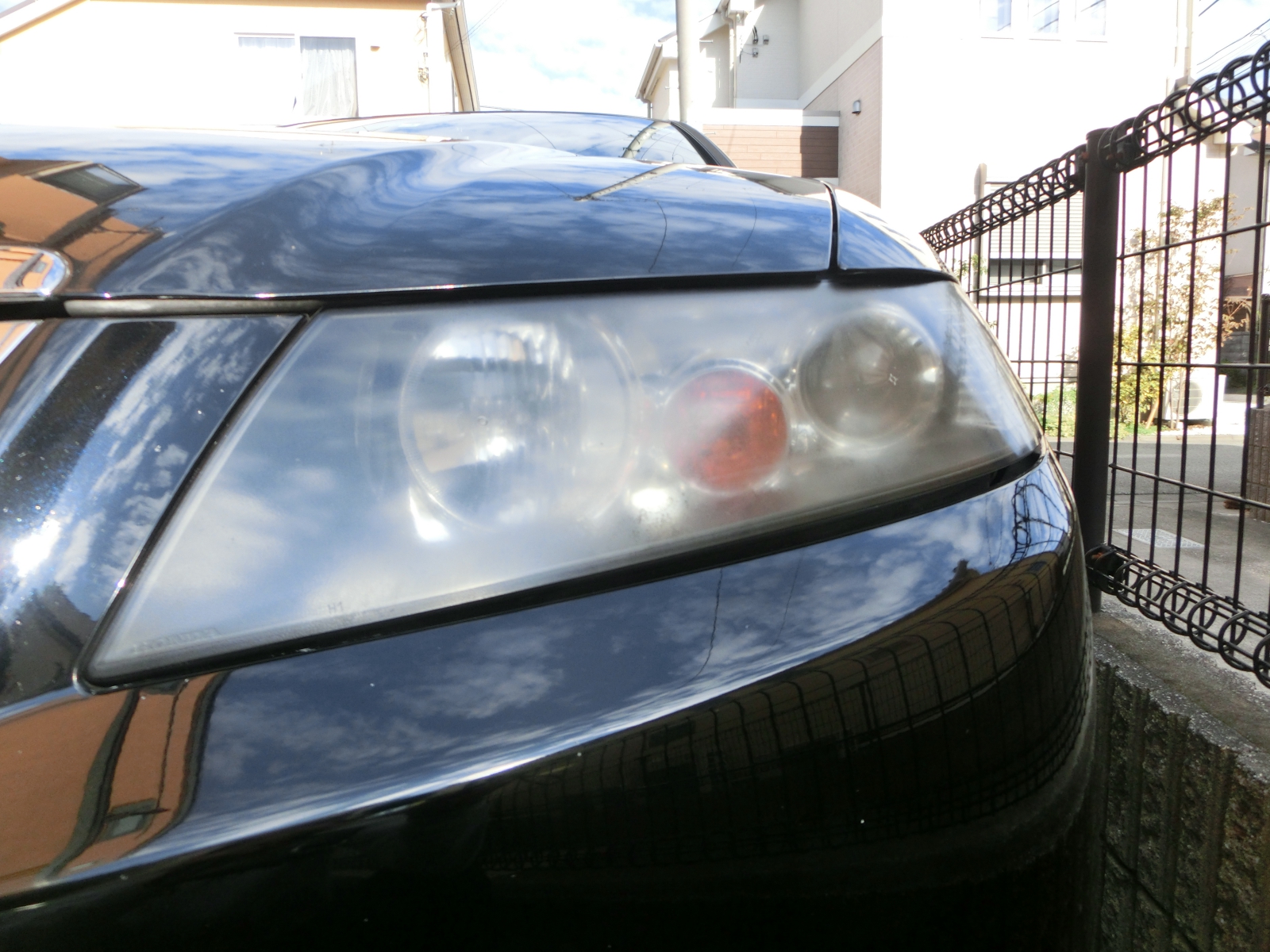 プレクサスでヘッドライトを磨いてみた 気ままに くねくねつるつる