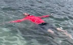 水に落ちたら浮いて待つ