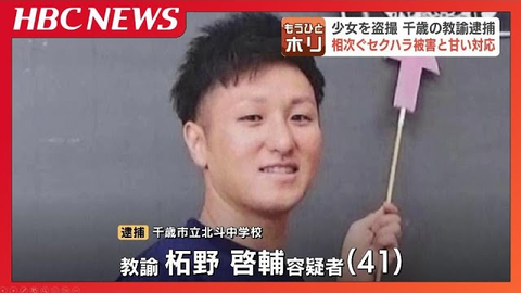 教員グループ盗撮画像共有事件（拓野）