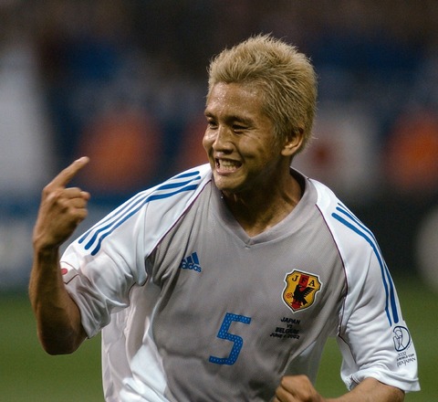 2002年日韓W杯日本vsベルギーその3稲本潤一