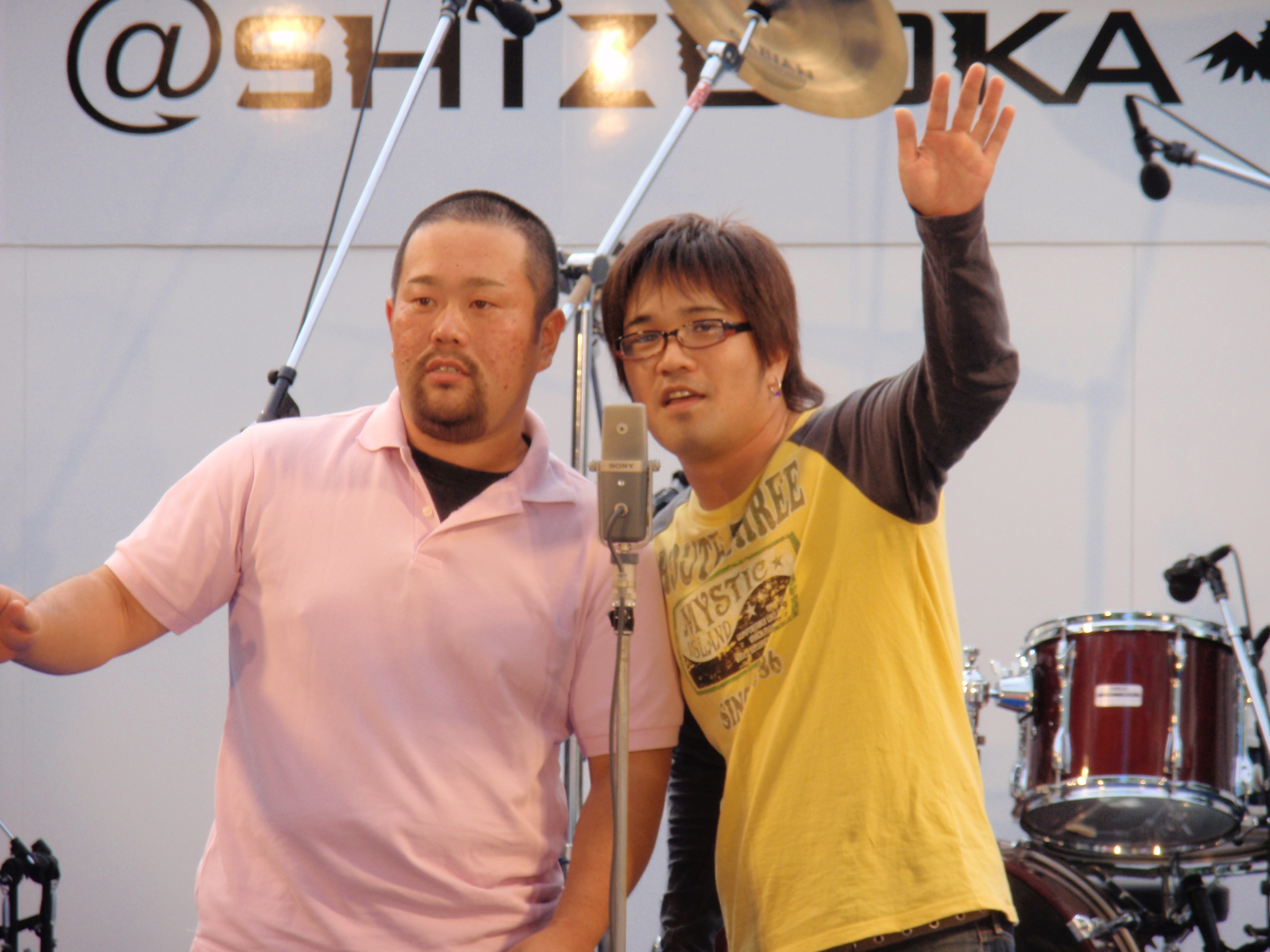 窓枠お笑いライブ あさひテレビ祭り 虎あげは はなわのブログ