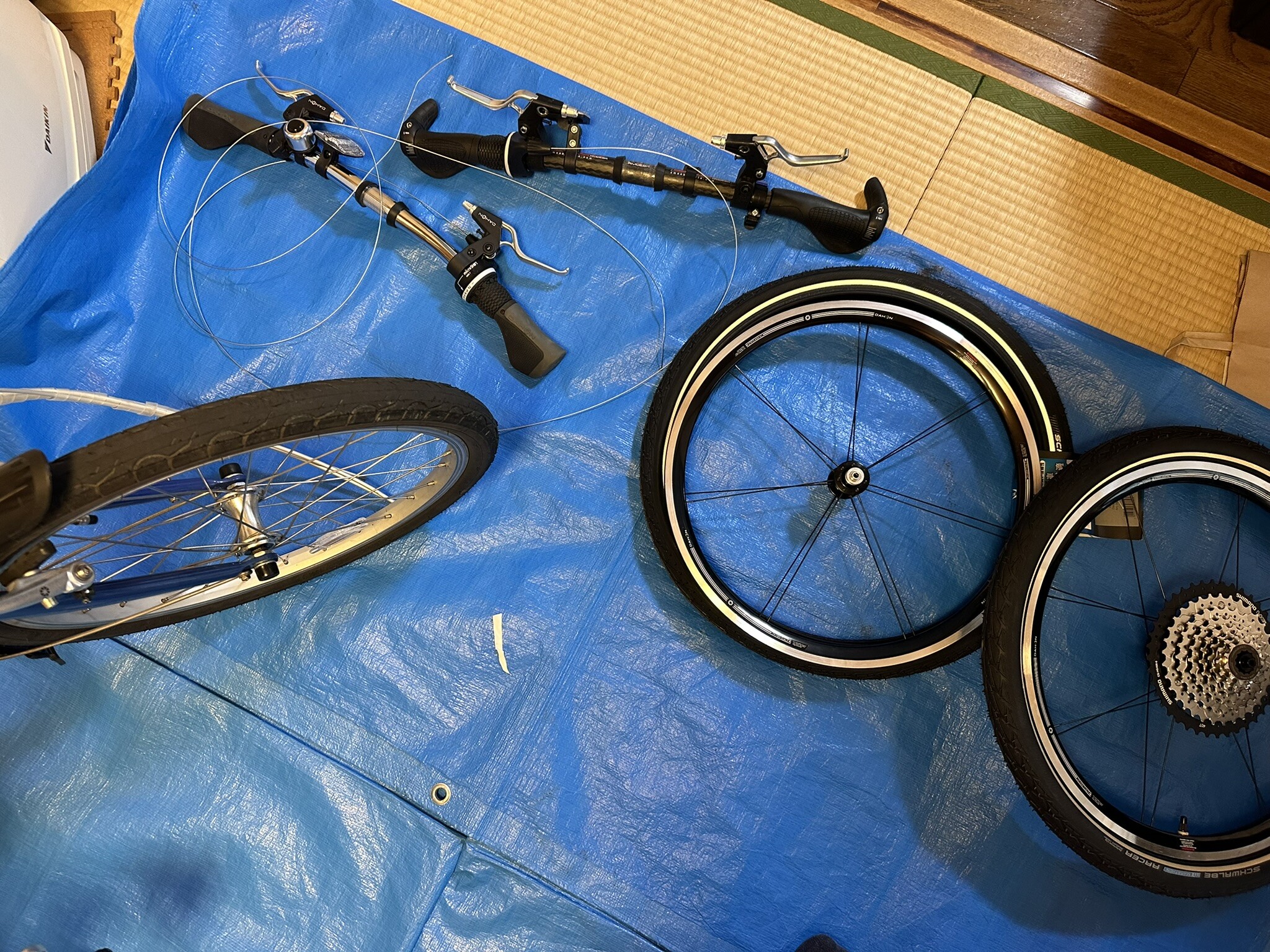 DAHON ROUTE カスタム : やっぱ軽くなりたい!?Ⅱ