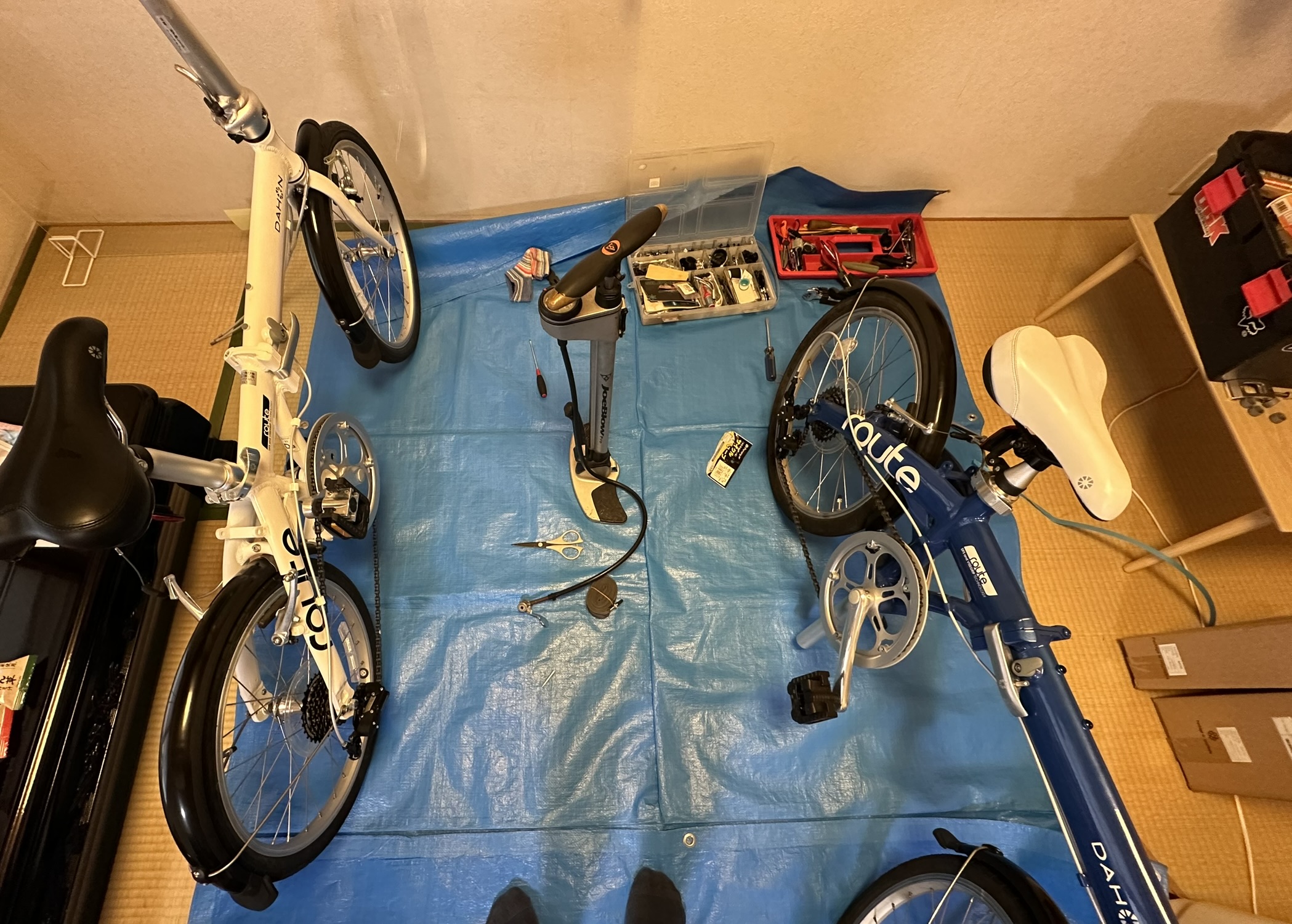 DAHON ROUTE カスタム : やっぱ軽くなりたい!?Ⅱ