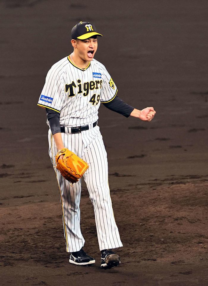 阪神　大竹耕太郎が５回６安打１失点の粘投　ソフトバンク時代18年以来の日本Ｓで試合作る