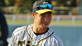 2度目のトライアウトを終え「中日にも感謝、阪神にも感謝」と森越祐人選手（岡本育子）