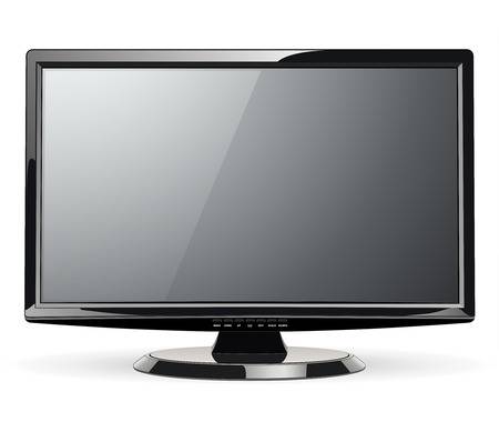 31385898-モニター、led-テレビ、ベクトル-イラスト。