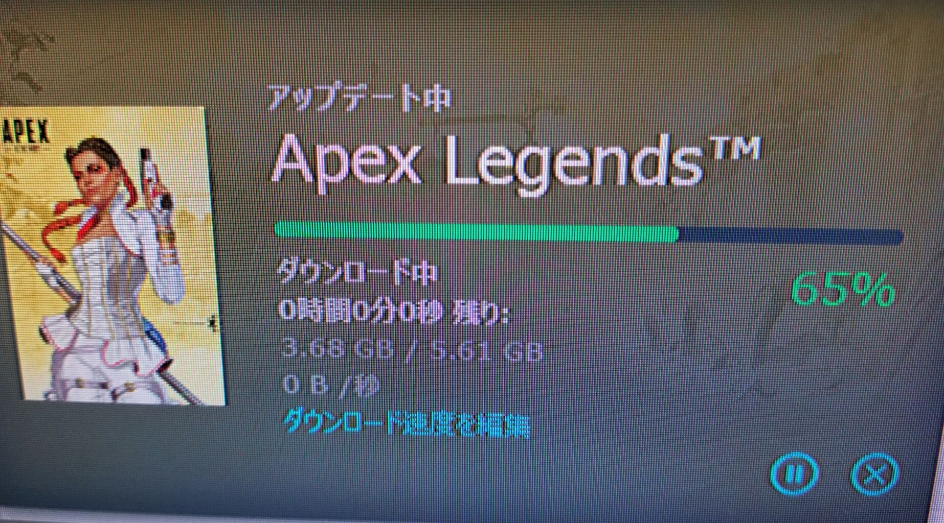 Apexダウンロードが進まなくなった時の対処法 とらまるさんのぶろぐ