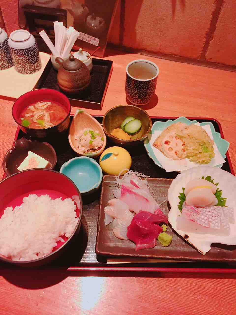 新橋 福は内 厳選お刺身御前 10円 虎ノ門ランチ日記