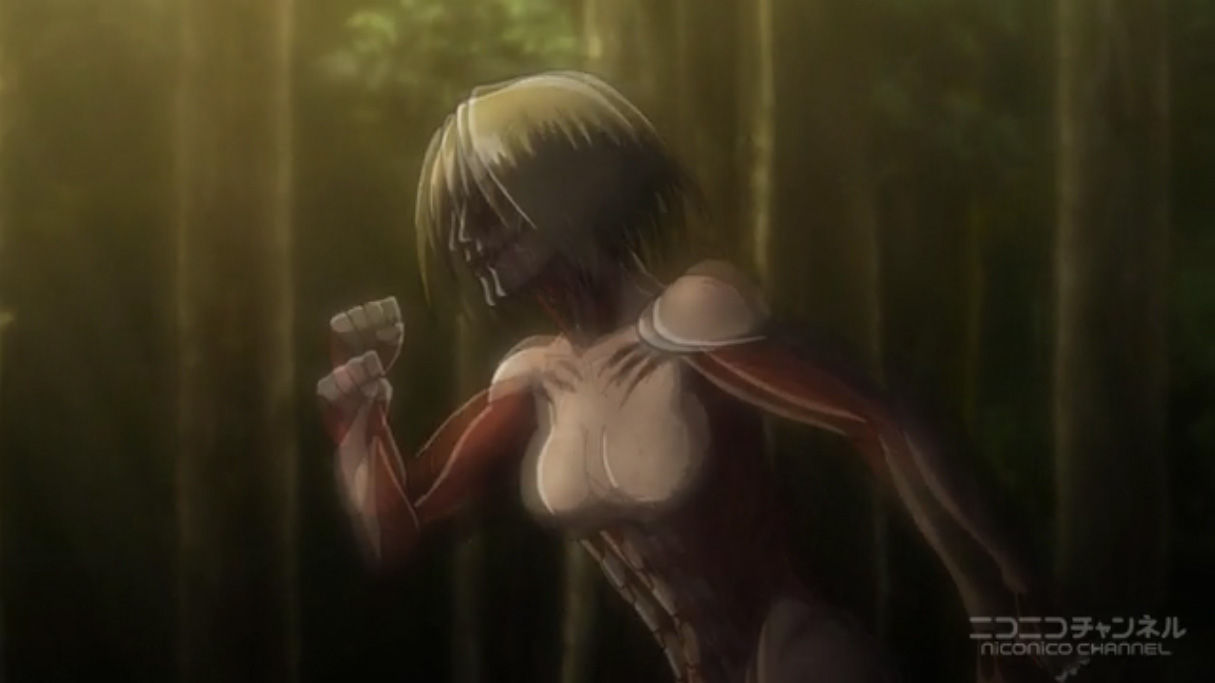 進撃の巨人 ２２話 いよいよ最強の２人がコンビを結成 勝負は一瞬だ とらつぐみのつぶやき