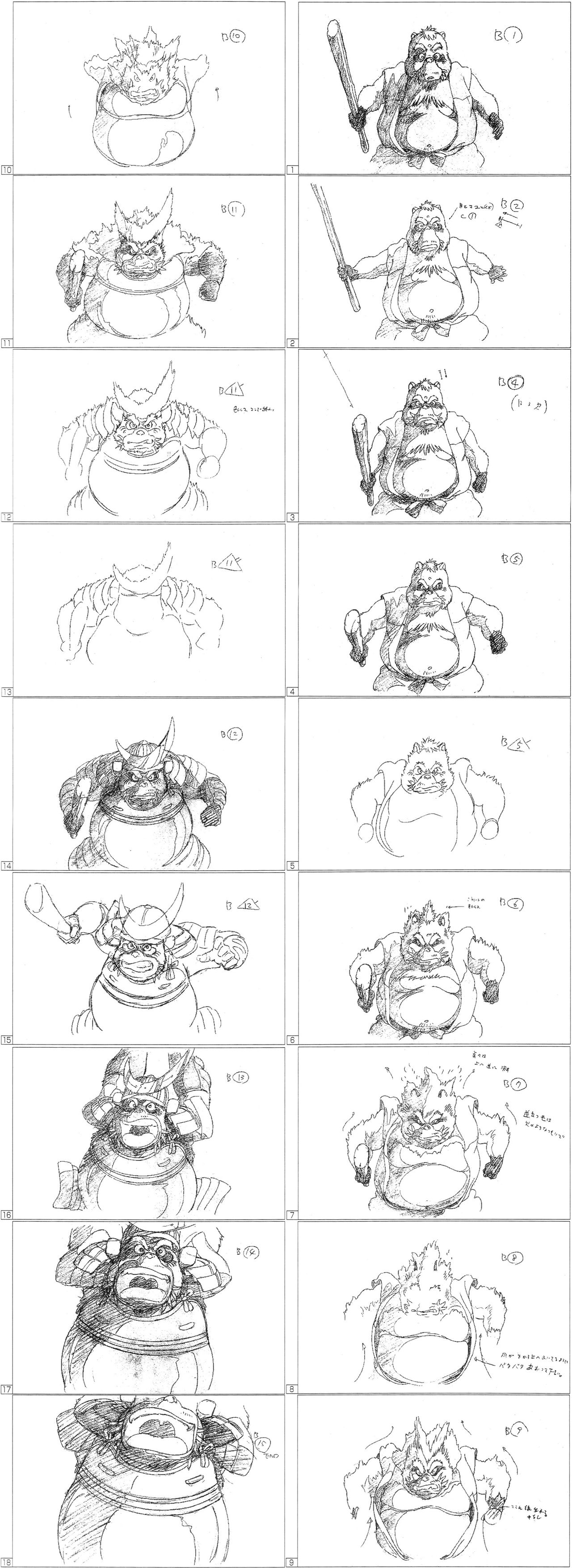 ついでなので 平成狸合戦ぽんぽこ の原画でもどうぞ とらつぐみのつぶやき ついでなので 平成狸合戦ぽんぽこ の原画でもどうぞ とらつぐみのつぶやき
