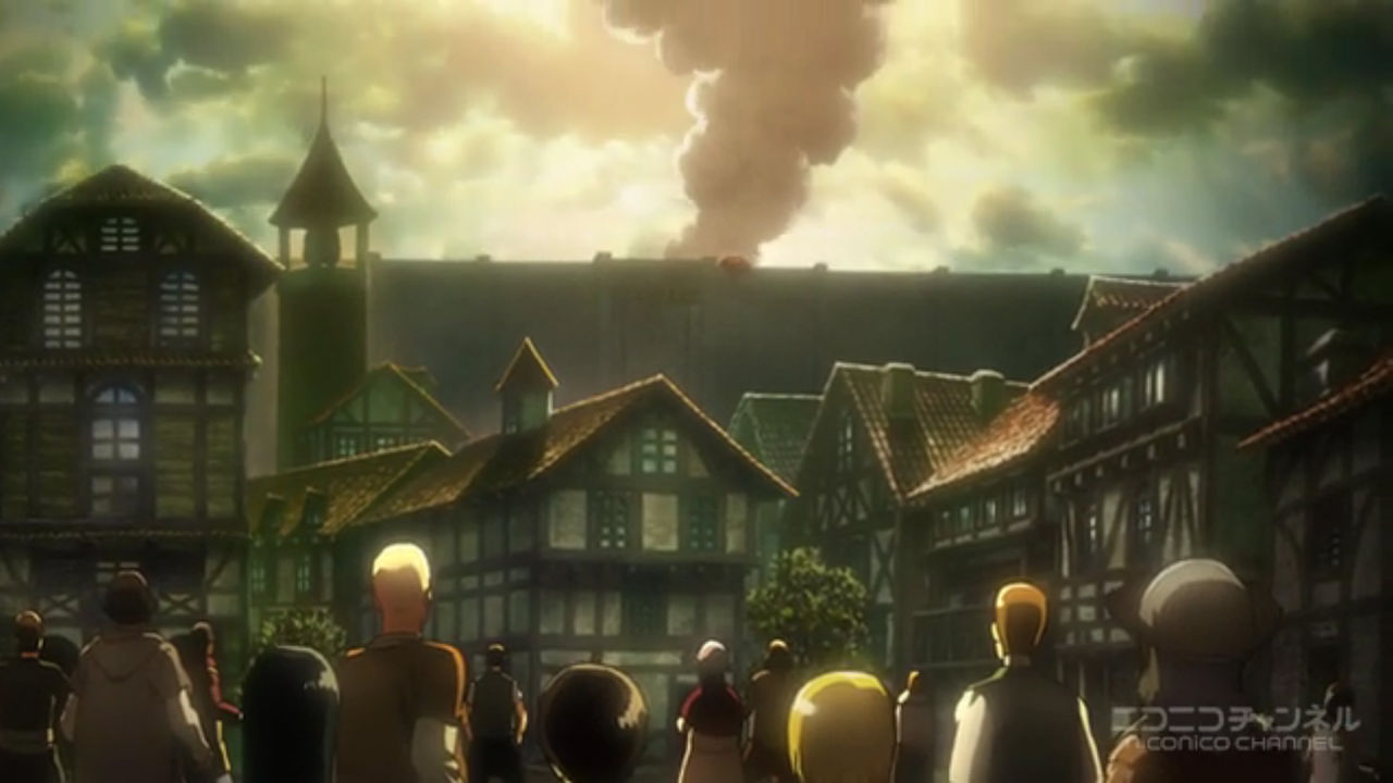 進撃の巨人 １３ ５話 は総集編 これまでのお話を エレンの視点で再編集される とらつぐみのつぶやき