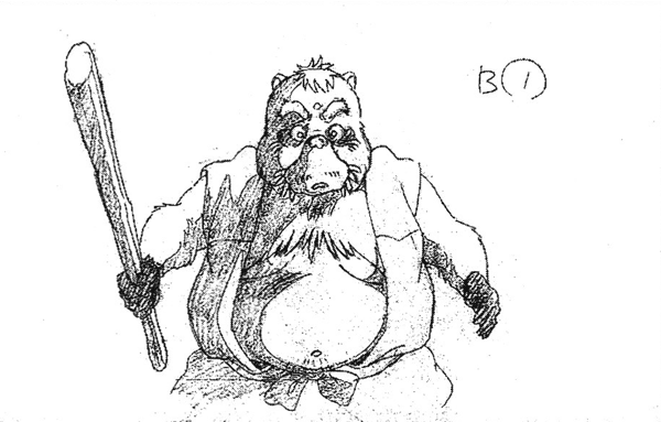 ついでなので 平成狸合戦ぽんぽこ の原画でもどうぞ とらつぐみのつぶやき