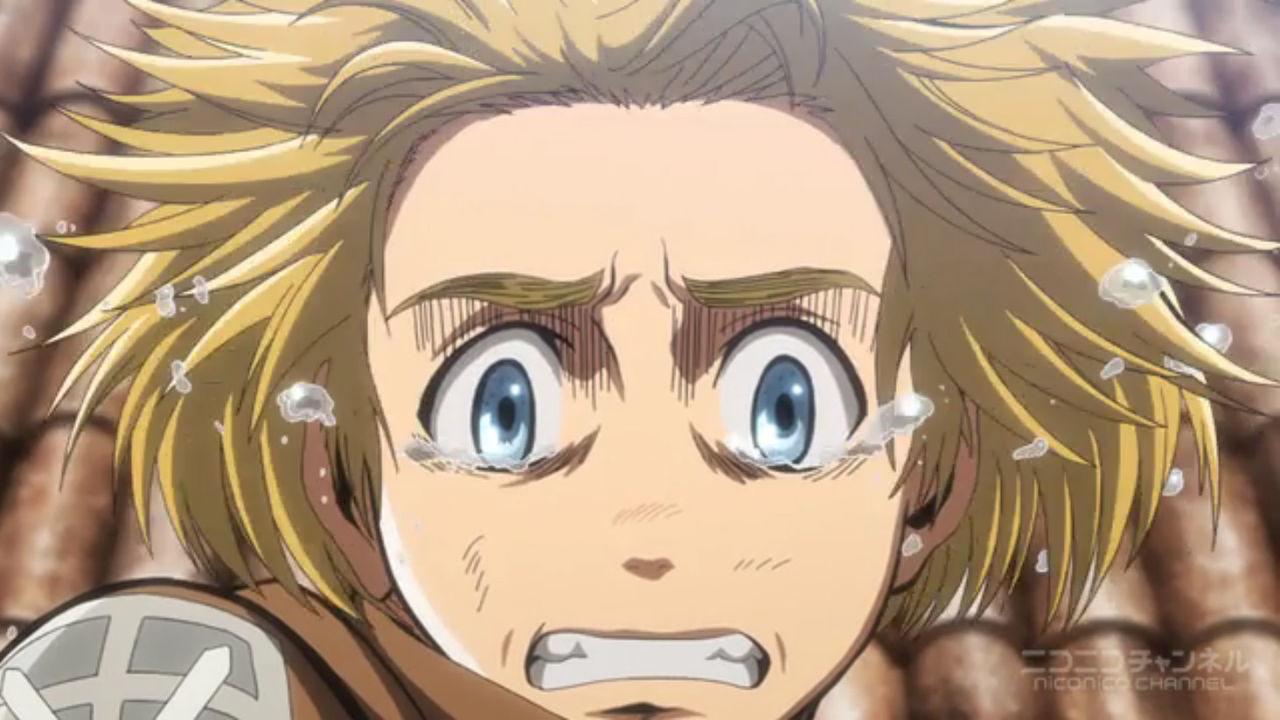 進撃の巨人 第５話 感想 あまりの衝撃的なクライマックス もはや 進撃の巨人 の話題は世界的なもの とらつぐみのつぶやき