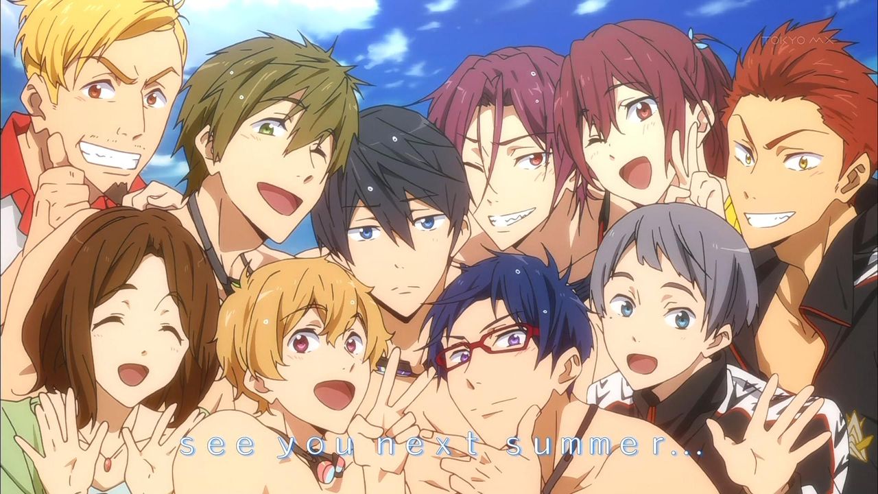 『Free!』清々しい水泳アニメ。アニメの教科書に新しい1ページを作る作品。 : とらつぐみのつぶやき