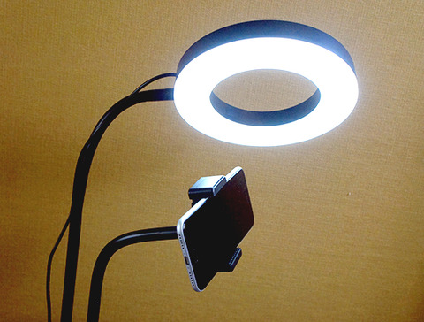 メイクとテレワーク用にIKEAのリングライトを購入